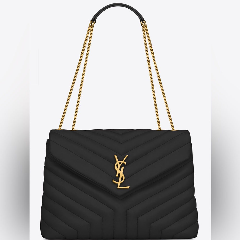 SAINT LAURENT LOULOU MEDIUM IN QUILTED LEATHER